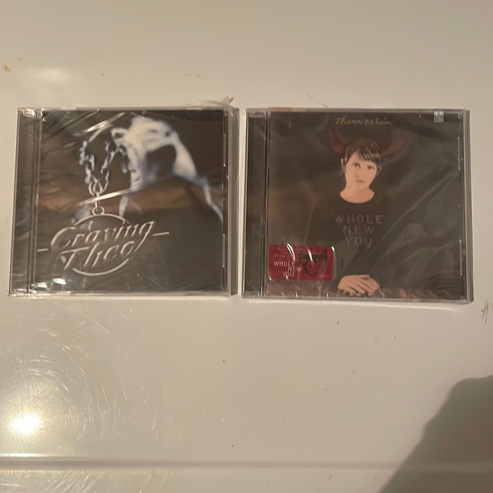 2 CDs Shawn Colvin whole new you & craving Theo bundle